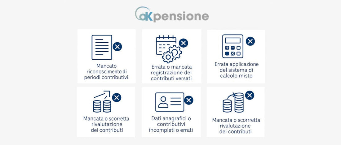 I sei errori più comuni che possono costarti migliaia di euro sulla pensione