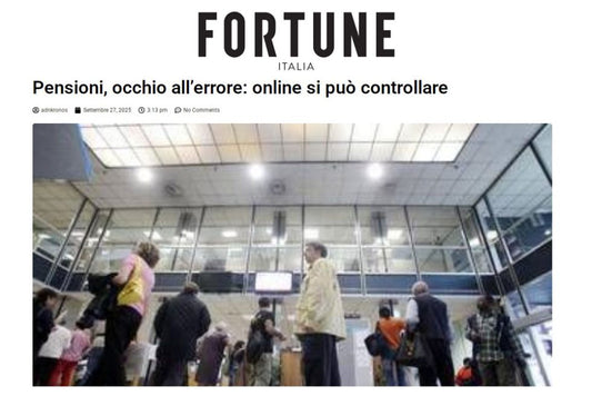 Pensioni, occhio all’errore: online si può controllare